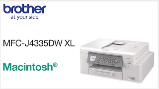 Install MFCJ4345DWW XL with USB - Macintosh