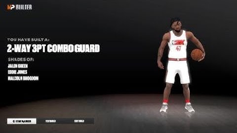 NBA 2K23 Ever Greening 2-way 3pt Combo Guard
