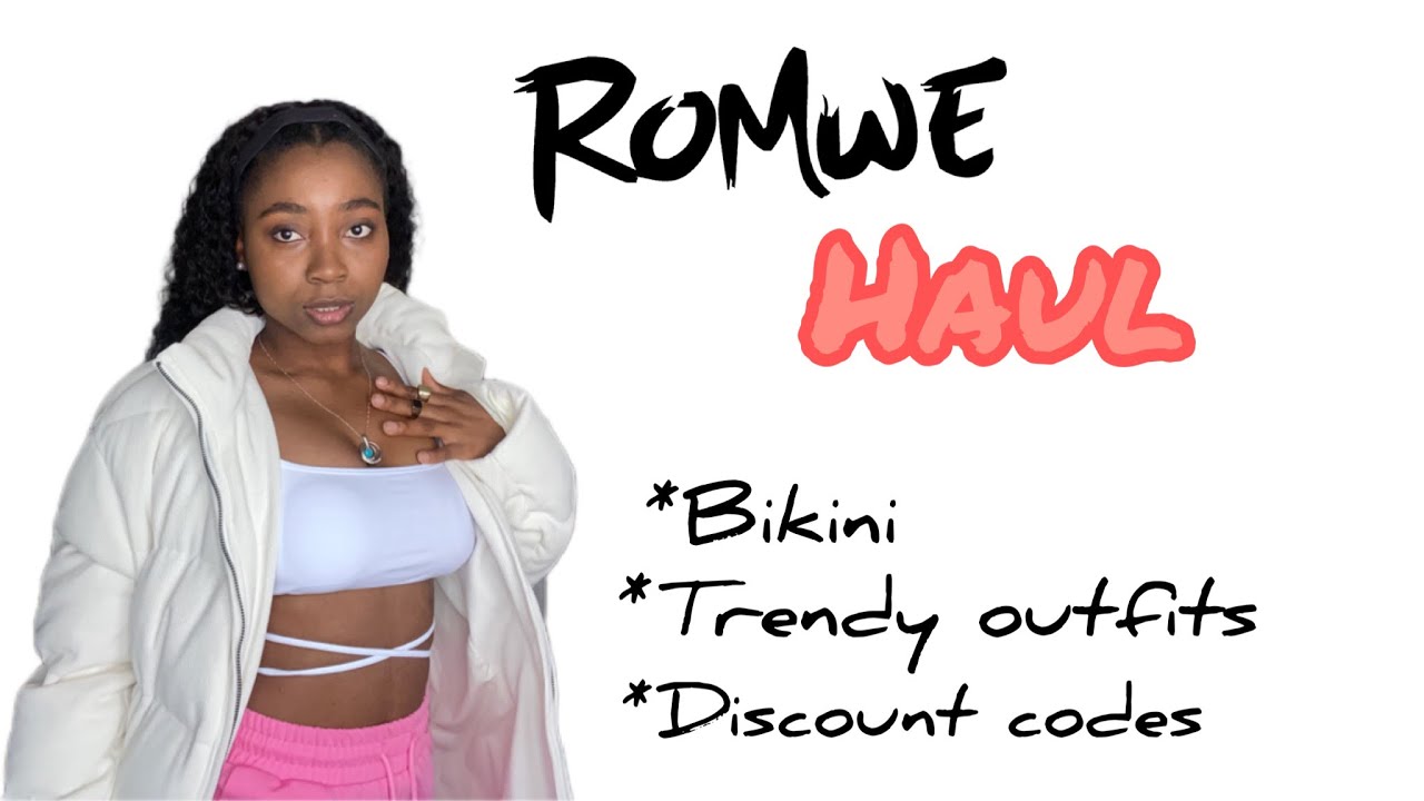 ROMWE TRY-ON HAUL (Bikini, Trendy outfits, discount codes & more!)