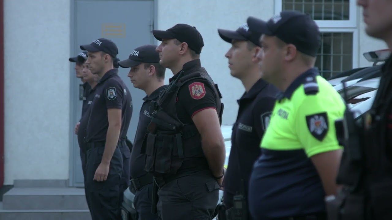 Activitatea Carabinierilor în cadrul Serviciului unic 112. Bălți, Moldova 2022.