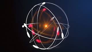 FREE STOCK VIDEO - Atoms | Electrons Animation Beautiful Video