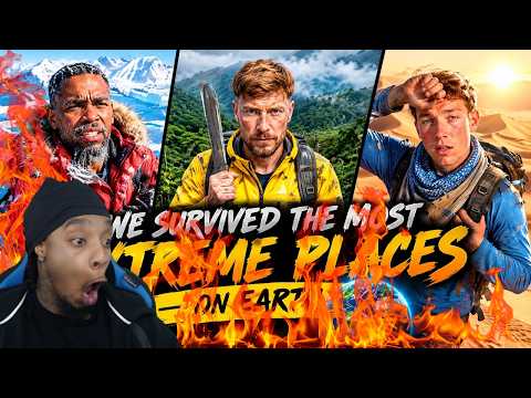 FlightReacts To MrBeast We Survived The Most Extreme Places On Earth!