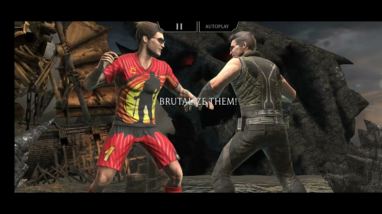 MK Mobile Twisted Tower FATAL 169, 170 using gold character