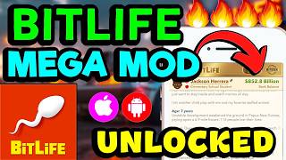 BitLife Mega Mod ⚡Get All Unlocked/Bitizen/Unlimited Cash Hack for Free (iOS Android) screenshot 3