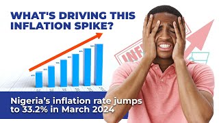 Nigeria’s inflation rate jumps to 33.2% in March 2024. What's driving this inflation spike