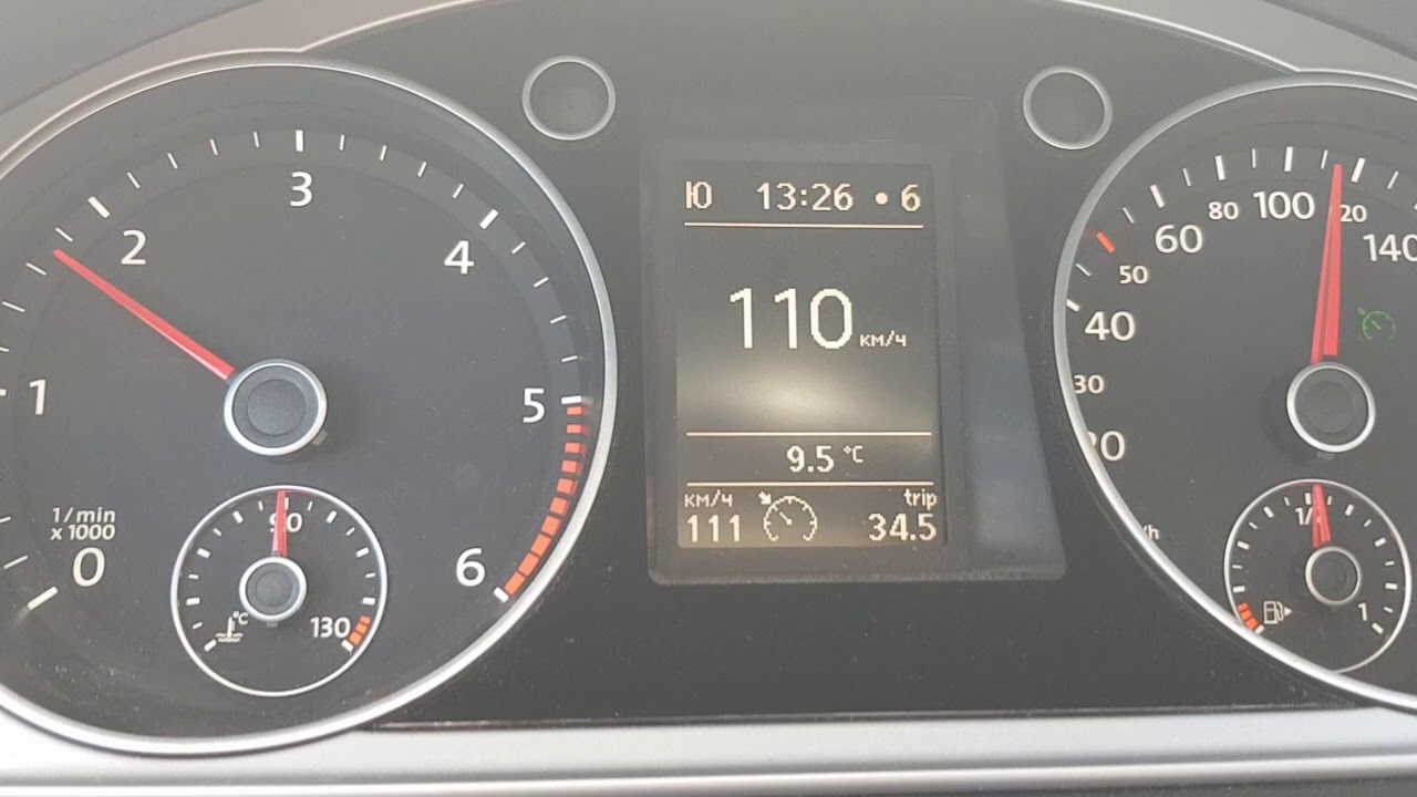 Passat b6 спидометр