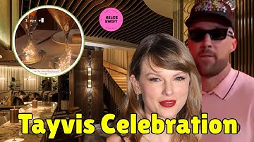 Taylor Swift en Travis Kelce VIEREN de overwinning van de Chiefs met vader Scott, Austin, Donna e...