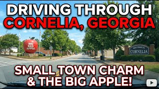 Driving through Cornelia, Georgia