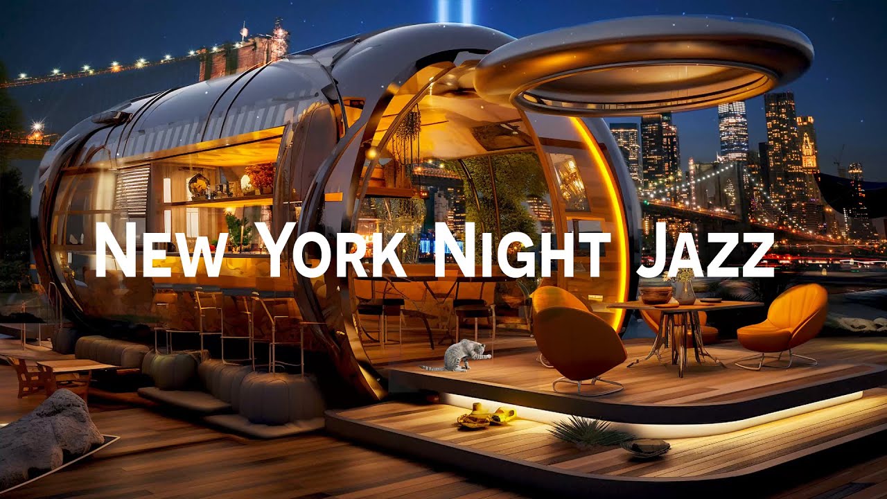 Night Jazz - Exquisite Jazz Piano Music in Cozy Bar Ambience 🍷New York ...