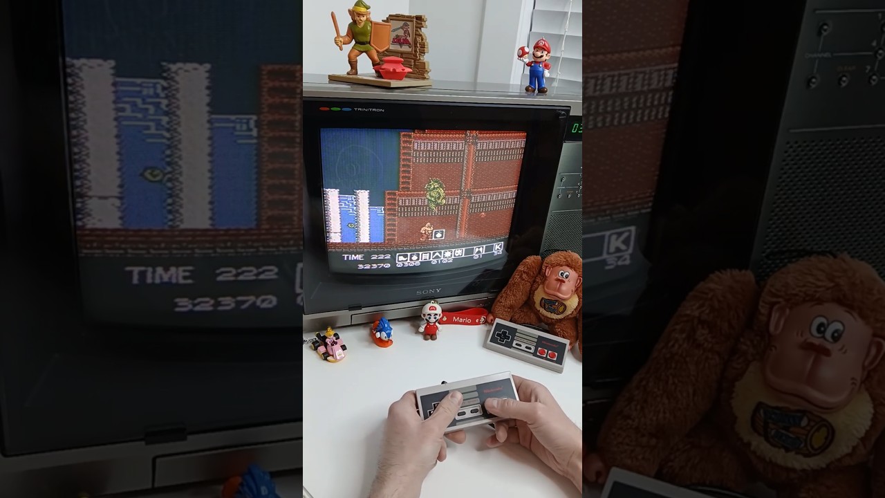 NES Karnov Stage 6 - CRT Sony Trinitron - #retrogaming  #nintendo #nes #videogames