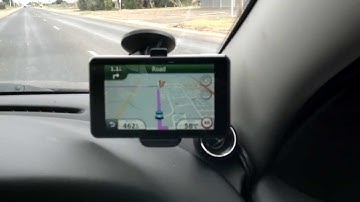 Garmin Nuvi 3790T GPS Voice command demo