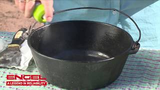 How to Season your Camp Oven