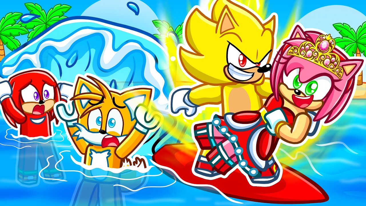 Me Convertí en SUPER SONIC en Nada para SALVAR a la PRINCESA en Roblox!