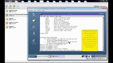 Basic disk management in solaris
