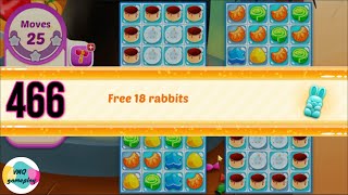 Jelly Juice level 466 No Power - Ups  *** Free 18 rabbits screenshot 2