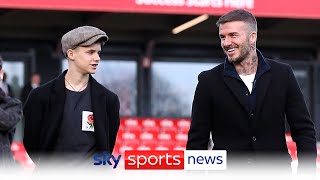 Romeo Beckham makes his professional football debut for Inter Miami sister club Fort Lauderdale