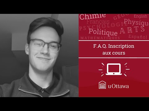 FAQ: Inscription aux cours | uOttawa