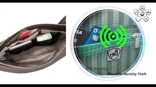 33303 Anti-Theft Courier Bucket Hobo