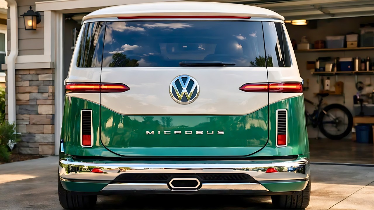 Микроавтобус Volkswagen 2026 года наконец-то здесь… И он просто потрясающий!