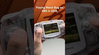 Playing Metal Slug On Nintendo Gameboy Advance In 2026 retrogaming gameboyadvanced console