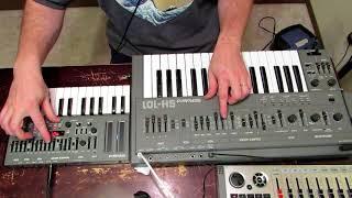 Roland SH-101 versus SH-01a Demo