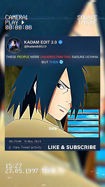 THESE PEOPLE WERE UNDERESTIMATING SASUKE UCHIHA BUT THEN 🥶🔥 #trending #anime #viral #shortfeed