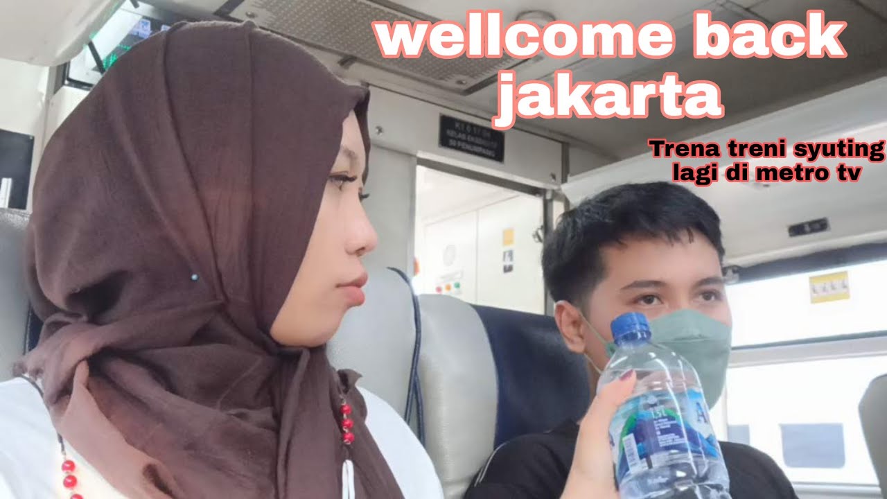 Vlog perjalanan TRENI FITRIYANAKE JAKARTA ketemu kembaran TRENA MUSTIKA