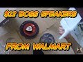 Installing $12 boss speakers from walmart on the chevy aveo
