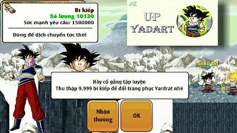 Ngọc Rồng Online | Đổi Trang Phục Yardrat Cho ID pk2020pk Sau Hơn 1Tuần Miệt Mài Up Bí Kíp