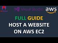 How to host a free website in AWS | Deploying a .NET Website to AWS step by step full guide | EC2