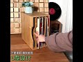 LP수납장엘피 우드 레코드판 레트로 CD 보관함