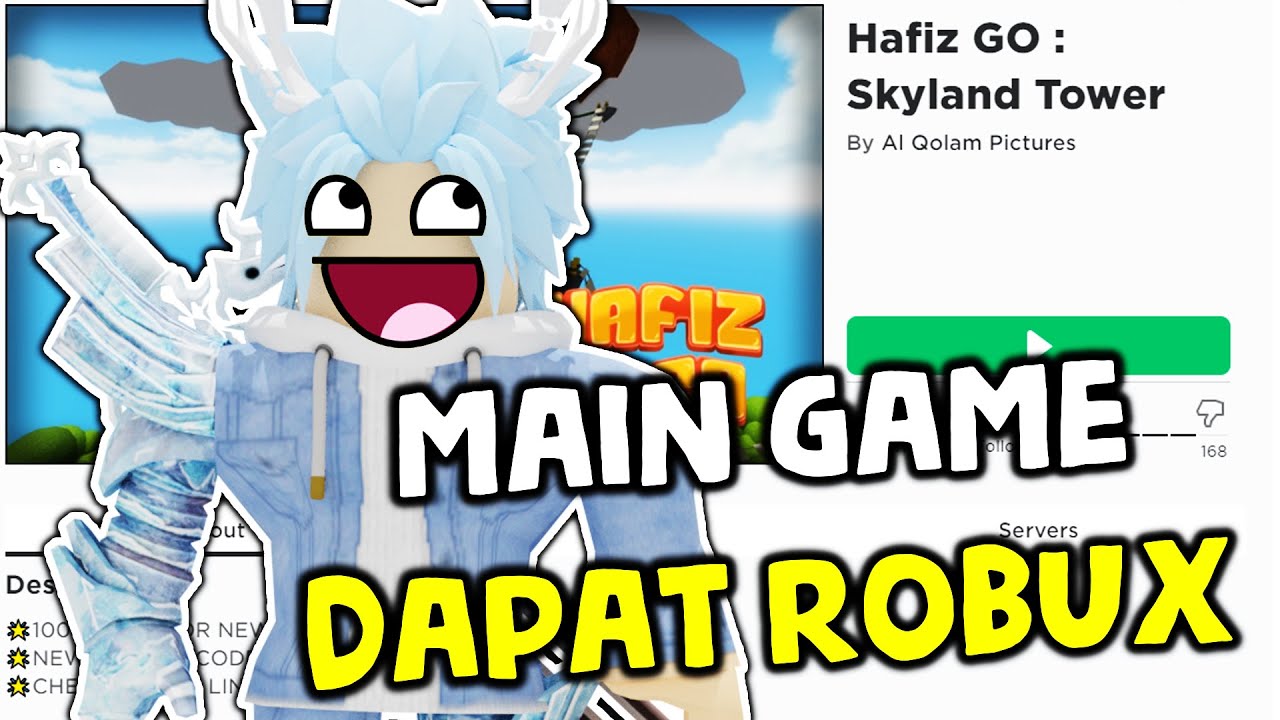 Cara Dapat Robux Gratis Main Game Roblox Obby Ini Youtube - main game roblox gratis