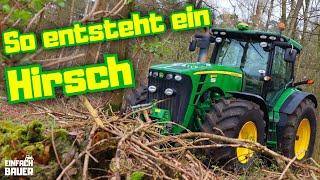 So entsteht ein Hirsch | So entsteht ein John Deere 8R