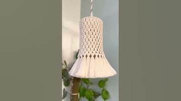 Macrame lamp | #macrame #lamp