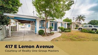 Realty One Group Masters Glendora Real Estate Brand 417 E Lemon Avenue