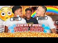 FLIRTING WITH MY BOYFRIENDS STRAIGHT BROTHER🌈 TO SEE HOW HE REACTS .. TIKTOK MUKBANG!