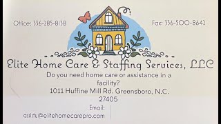 ELITE HOME CARE AND STAFFING