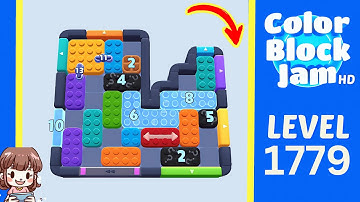 Color Block Jam Level 878 (1779) Solution Walkthrough
