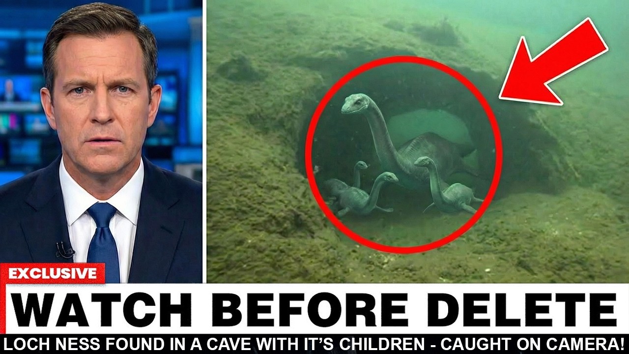 Scientists Left Shocked After Underwater Drone Captures Loch Ness Footage!