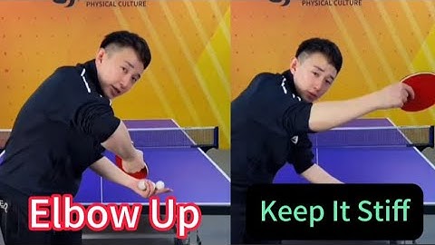 The Easiest Way to Master Reverse Sidespin Serve – Don’t Relax, Stay Stiff
