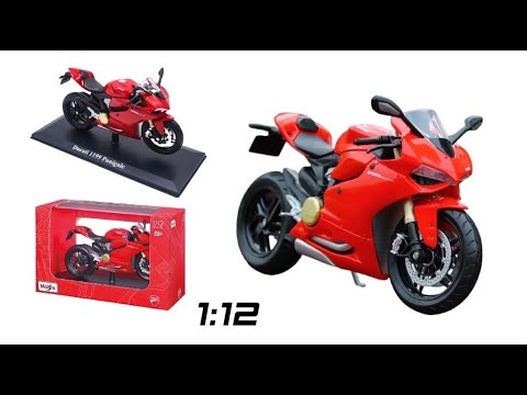 Video [REVIEW] MÔ HÌNH XE DUCATI 1199 PANIGALE 2011 RED 1:12... - youtube