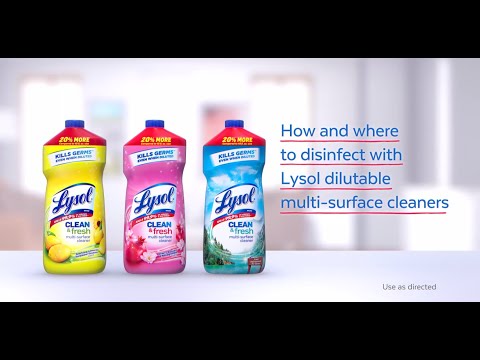 How to Use Lysol Multi-Purpose