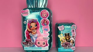 ASMR Na Na Na Surprise ! Minis series 2 and Sparkle series 1 Unboxing #satisfying