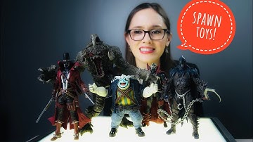 Mcfarlane Toys - Target Exclusive Gunslinger Spawn, Raven Spawn, The Clown, The Violator