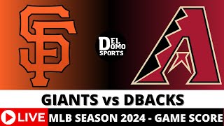 SAN FRANCISCO GIANTS VS ARIZONA DIAMONDBACKS LIVE ⚾️ MLB Game Score Radio JUN 4, 2024