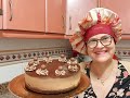 Tarta de Chocolate 🍫 Fácil seve  entero  sin las franjas de arriba y abajo