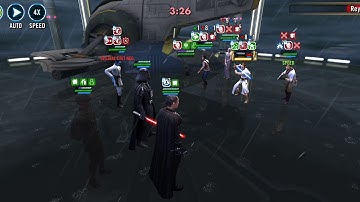 Vader/Gideon/Piett/Thrawn/RG vs Rey