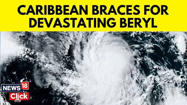 Hurricane Beryl Updates Today | Caribbean Braces For Powerful Hurricane Beryl | Track Beryl  | N18G