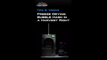 Tips & Tricks - Freeze Drying Bubble Hash in a Harvest Right Freeze Dryer