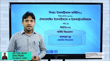 66721-ইলেকট্রিক্যাল সার্কিটস-১-অধ্যায় ৩: Circuit theorems (1/3)